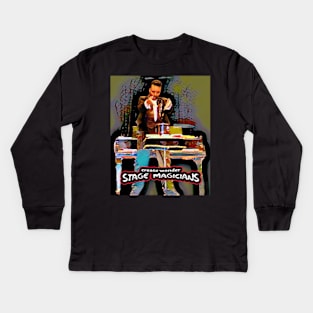 Stage Magicians Create Wonder Kids Long Sleeve T-Shirt